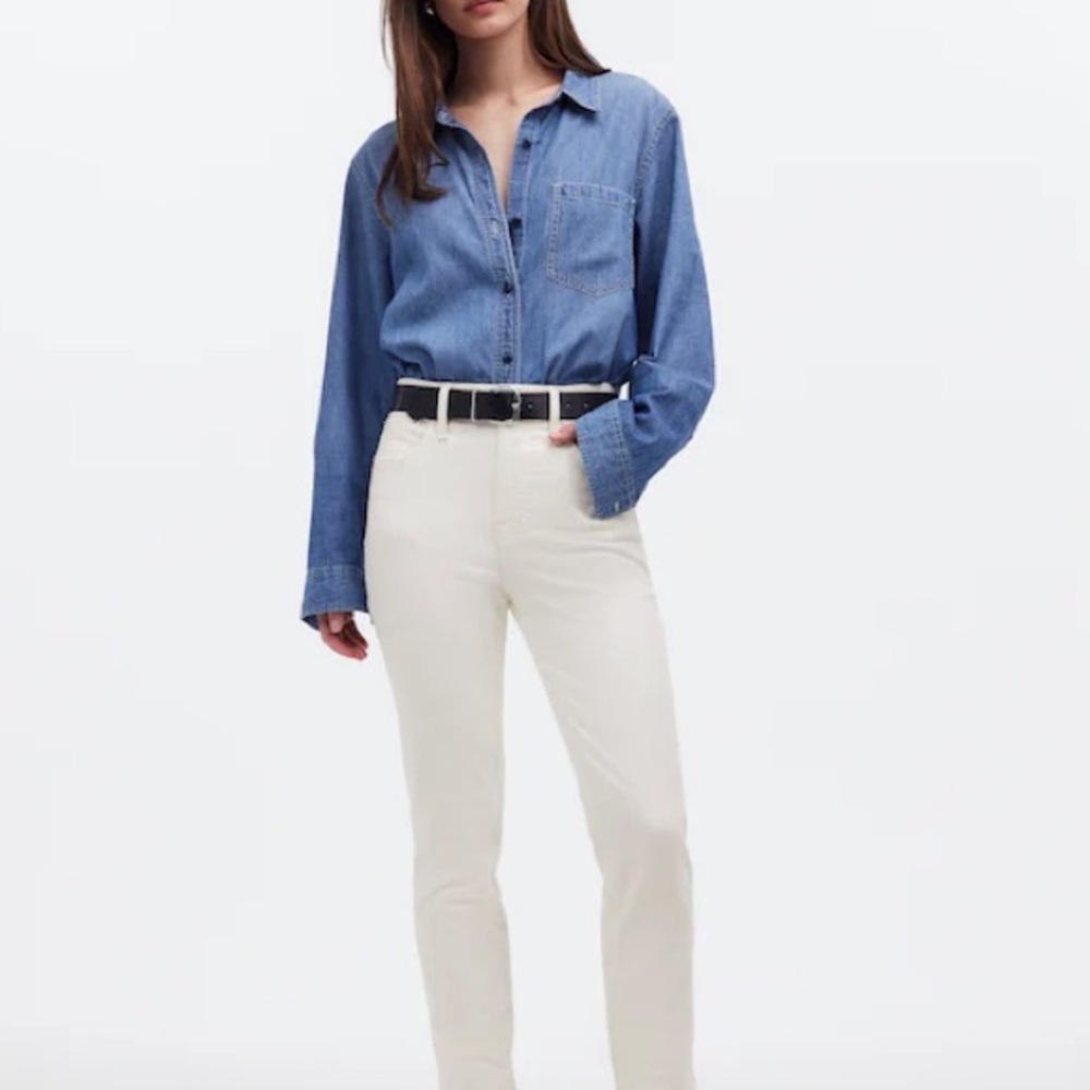 Madewell The Perfect Vintage Jean Ecru Sz 29
